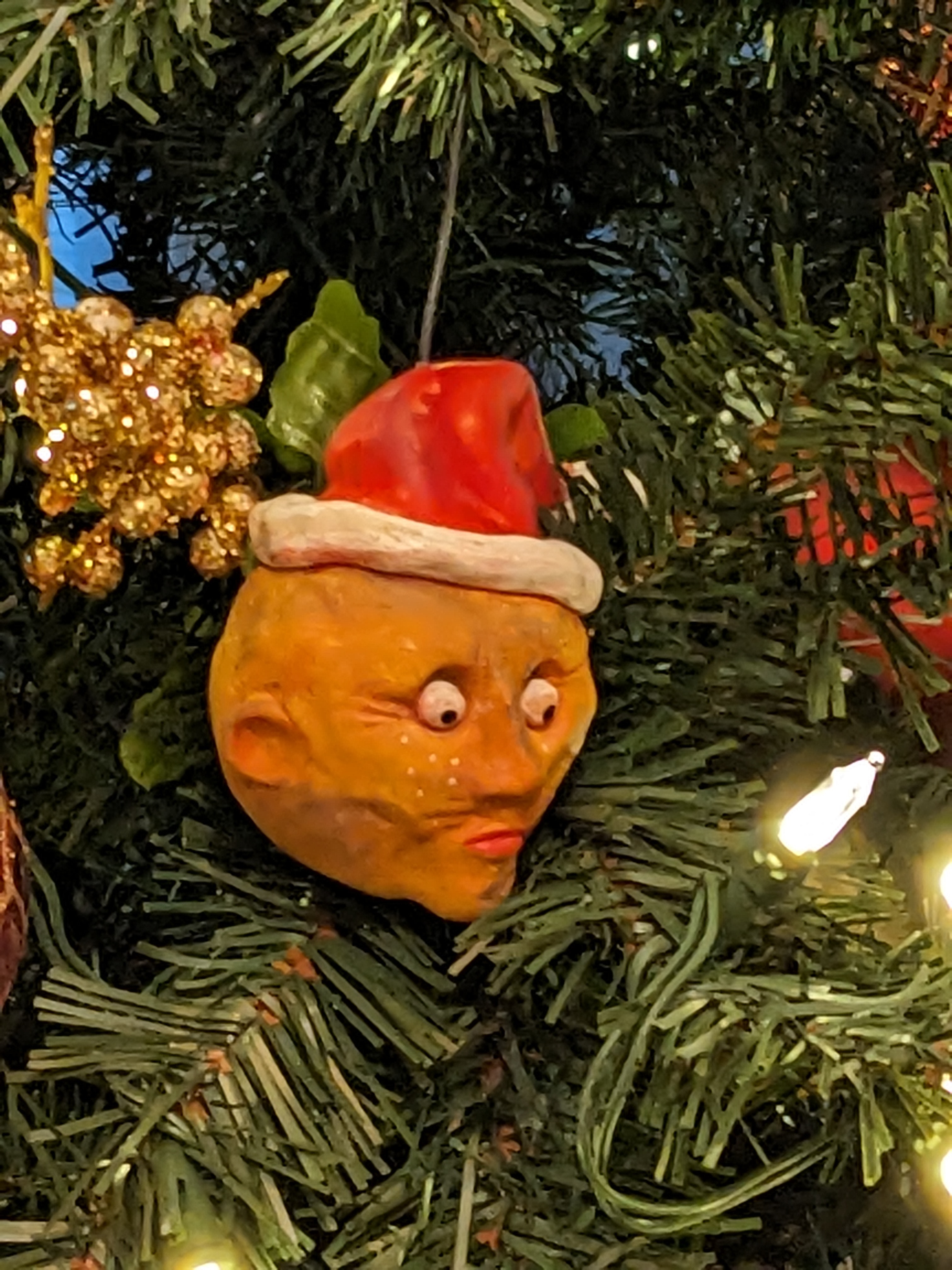 On a Xmas tree